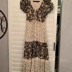 Size large, Free People midi dress.